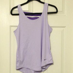 Purple dri-fit shirt